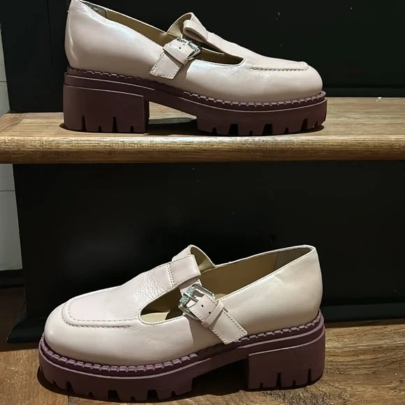Reposh, shoe clear out! NEW Seychelles Luster Mary Jane Platform Loafer 8 - Picture 5 of 9
